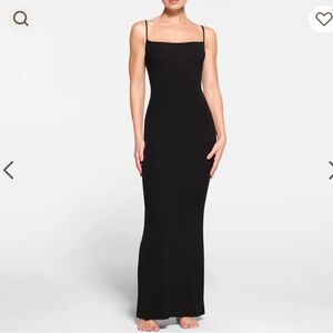 Skims Soft Lounge Long Slip Dress